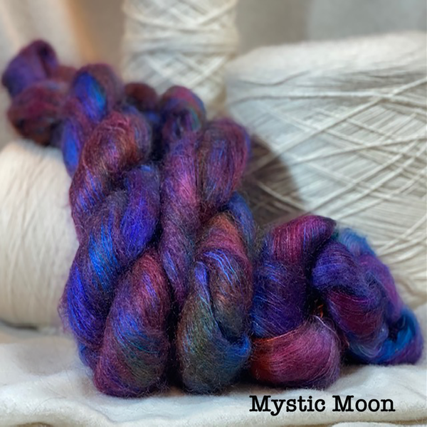 Hetta  Lace Weight?  72% Kid Mohair, 28% Silk, 459 YDS, US 0-1