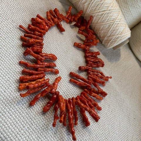 Red Coral Stranded Pieces 5.03 oz.
