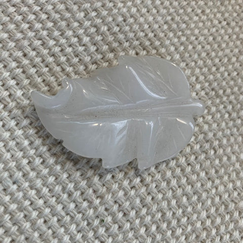 White Leaf Pendant